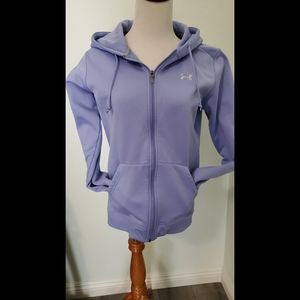 Ladies Under armor Hoodie Zip up sz M